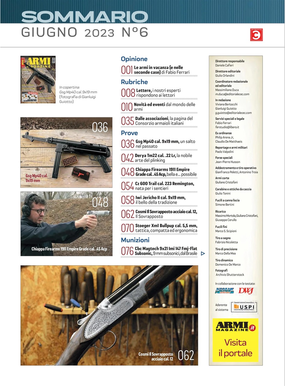 ARMI MAGAZINE Preview Pages