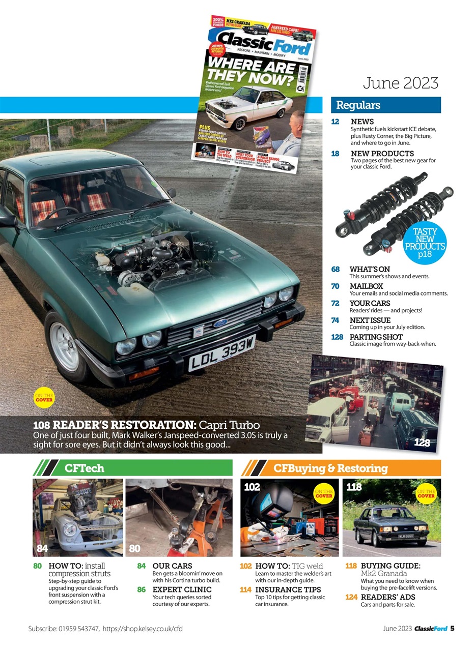 Classic Ford Preview Pages