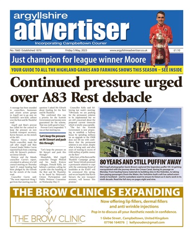 Argyllshire Advertiser issue 5-May-2023