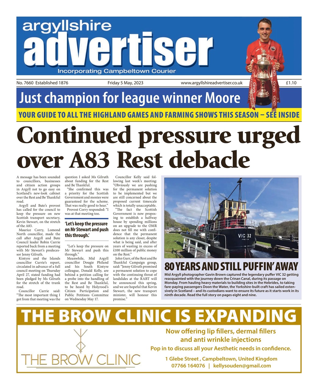 Argyllshire Advertiser Preview Pages