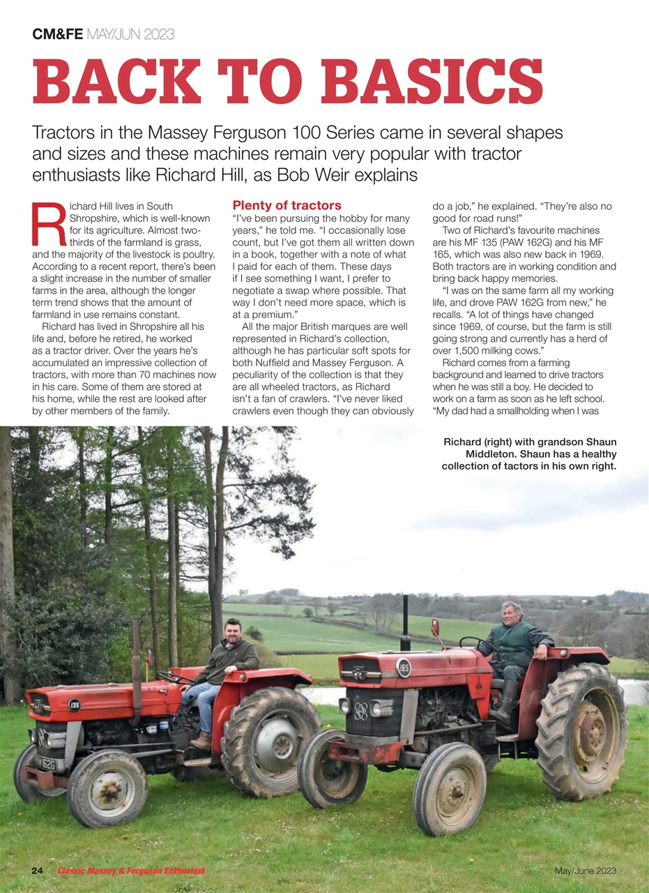 Classic Massey Preview Pages