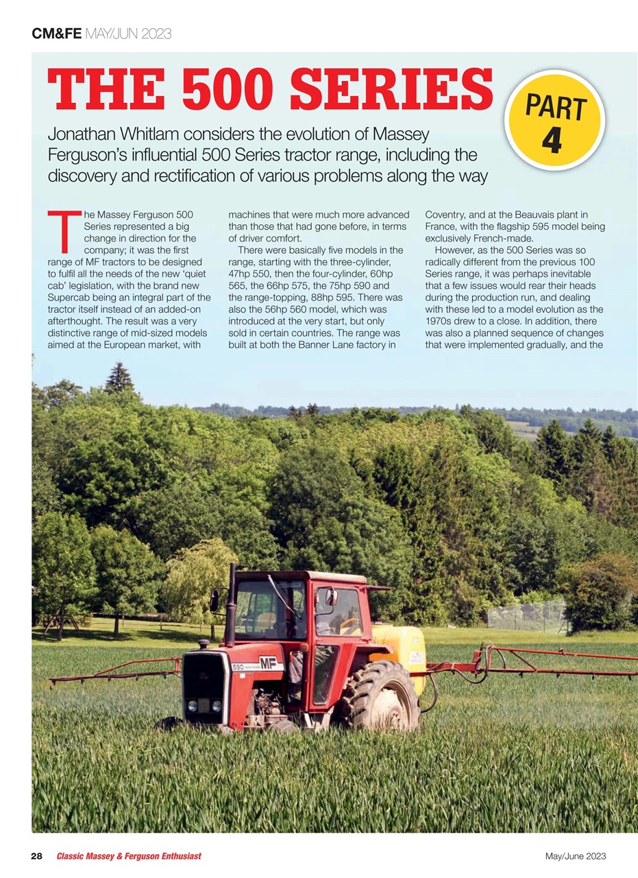 Classic Massey Preview Pages