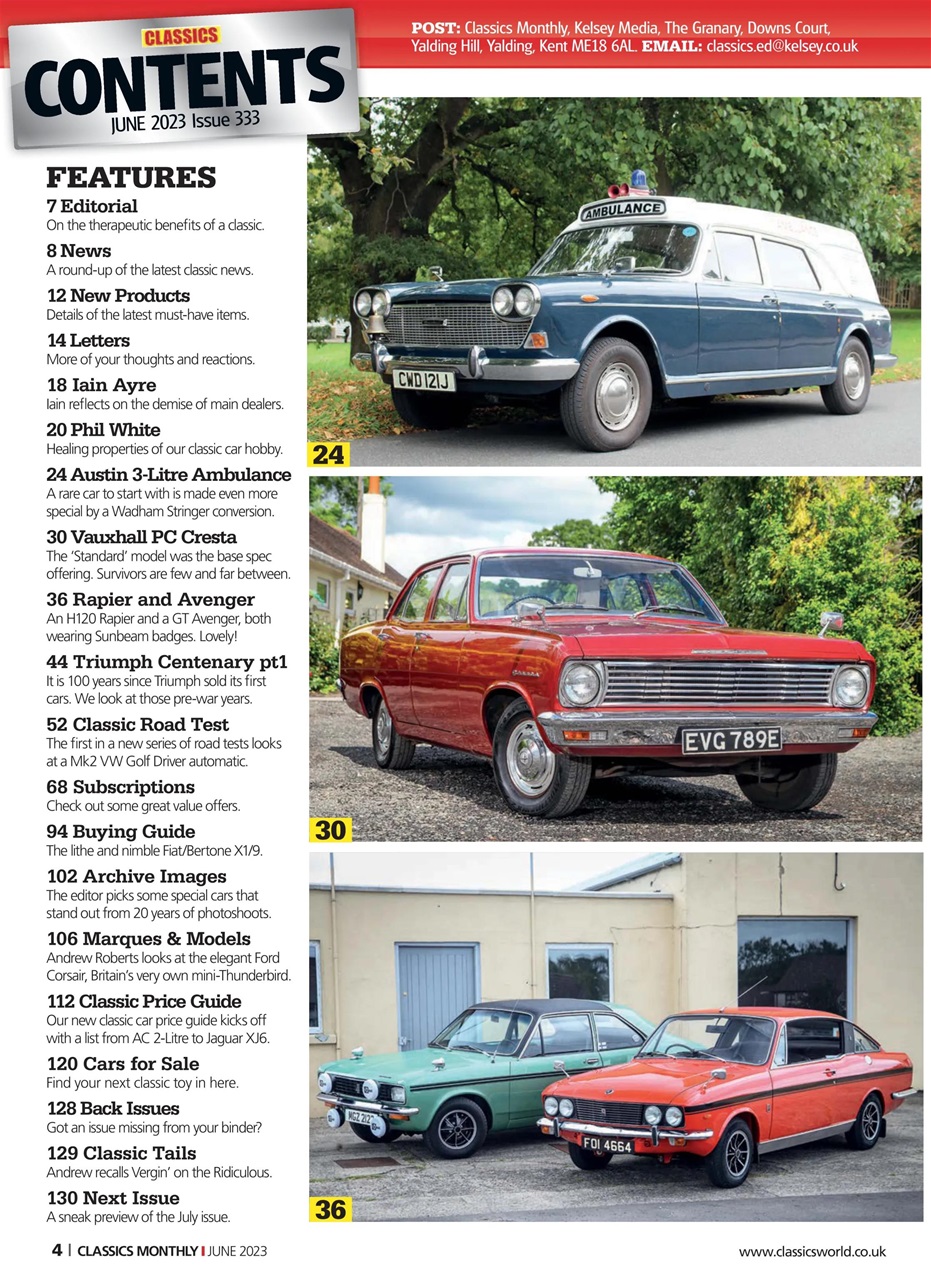 Classics World Preview Pages