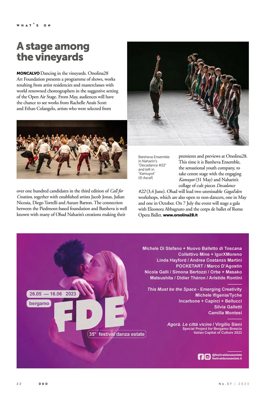 DANZA&DANZA International Preview Pages
