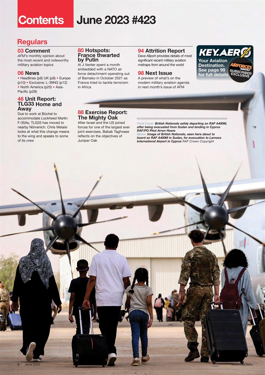 AirForces Monthly Preview Pages