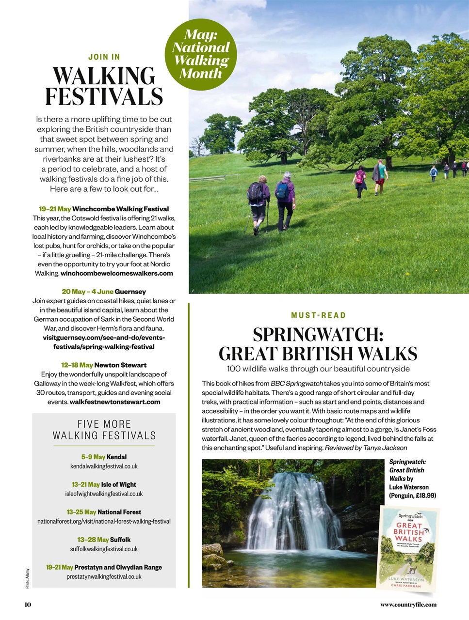 BBC Countryfile Magazine Preview Pages