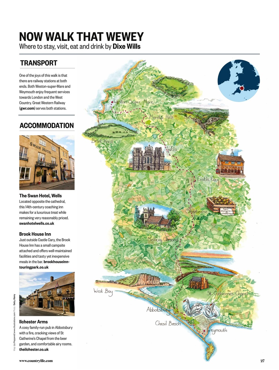 BBC Countryfile Magazine Preview Pages