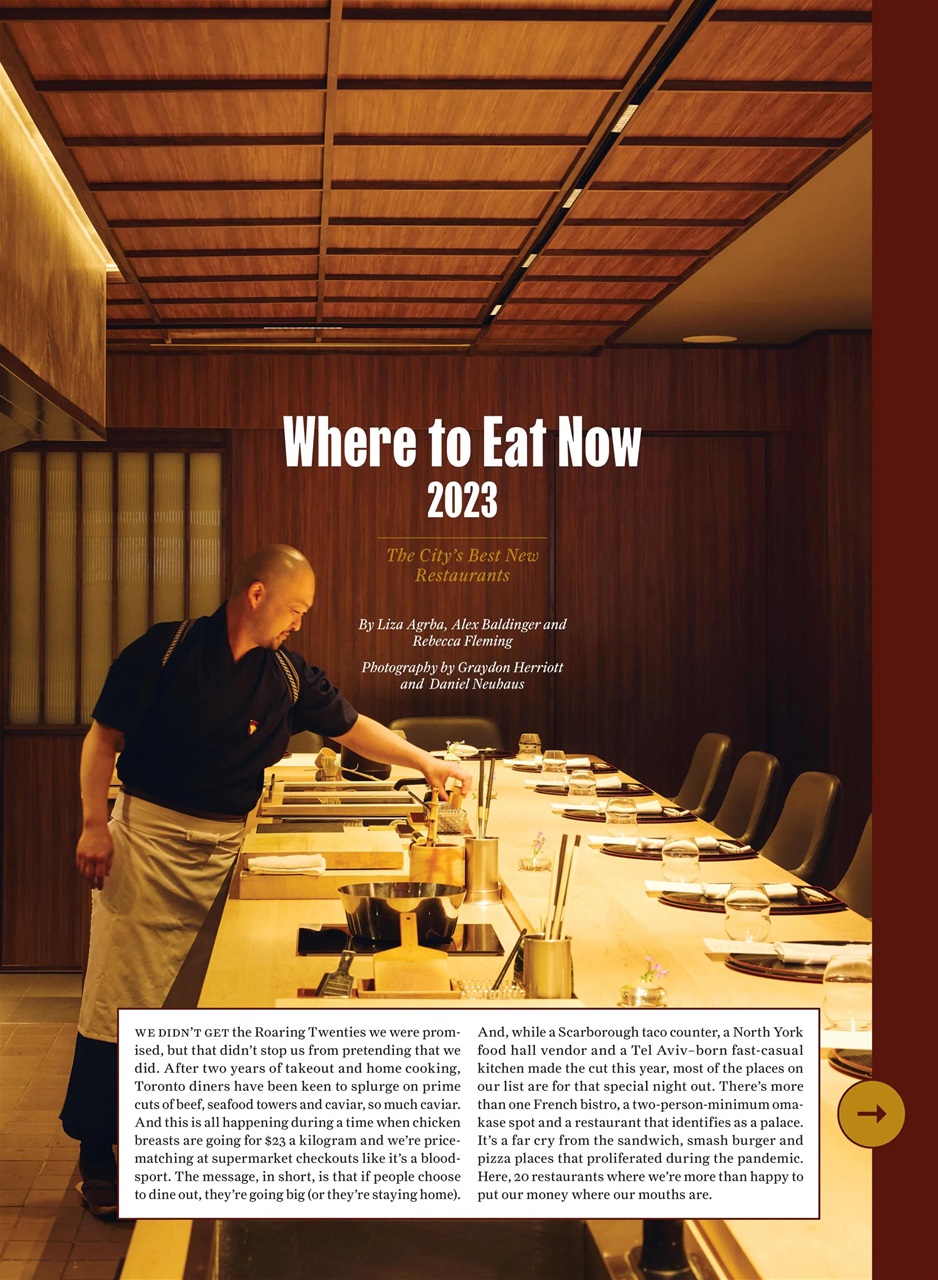 Toronto Life Preview Pages