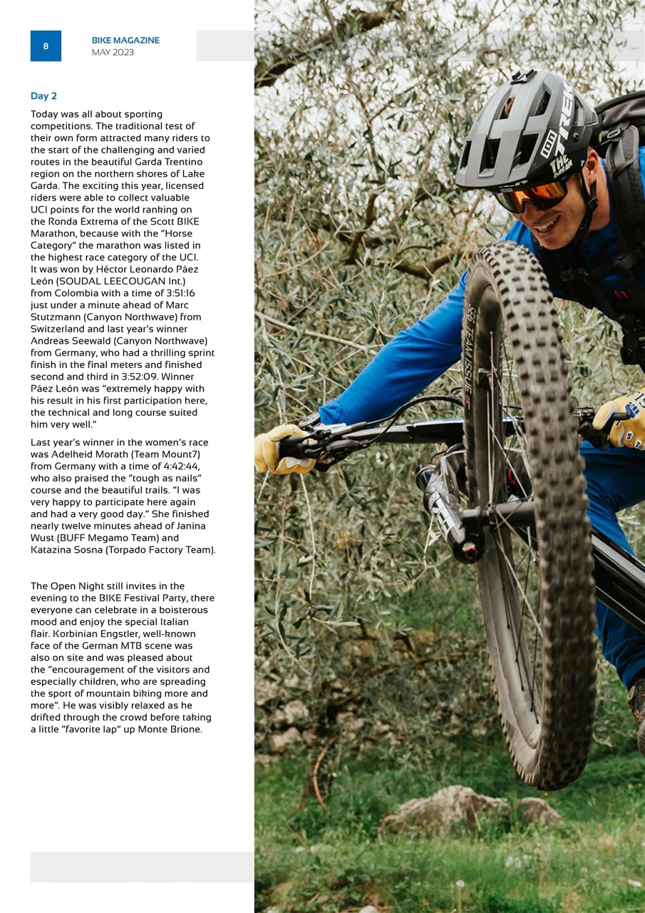 BIKE Magazine Preview Pages