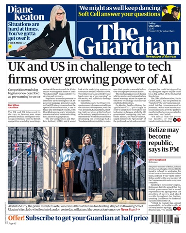 The Guardian Newspaper issue Friday, May 5, 2023