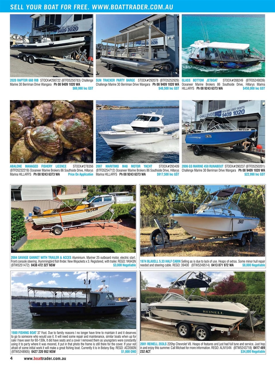 Boat Trader Australia Preview Pages