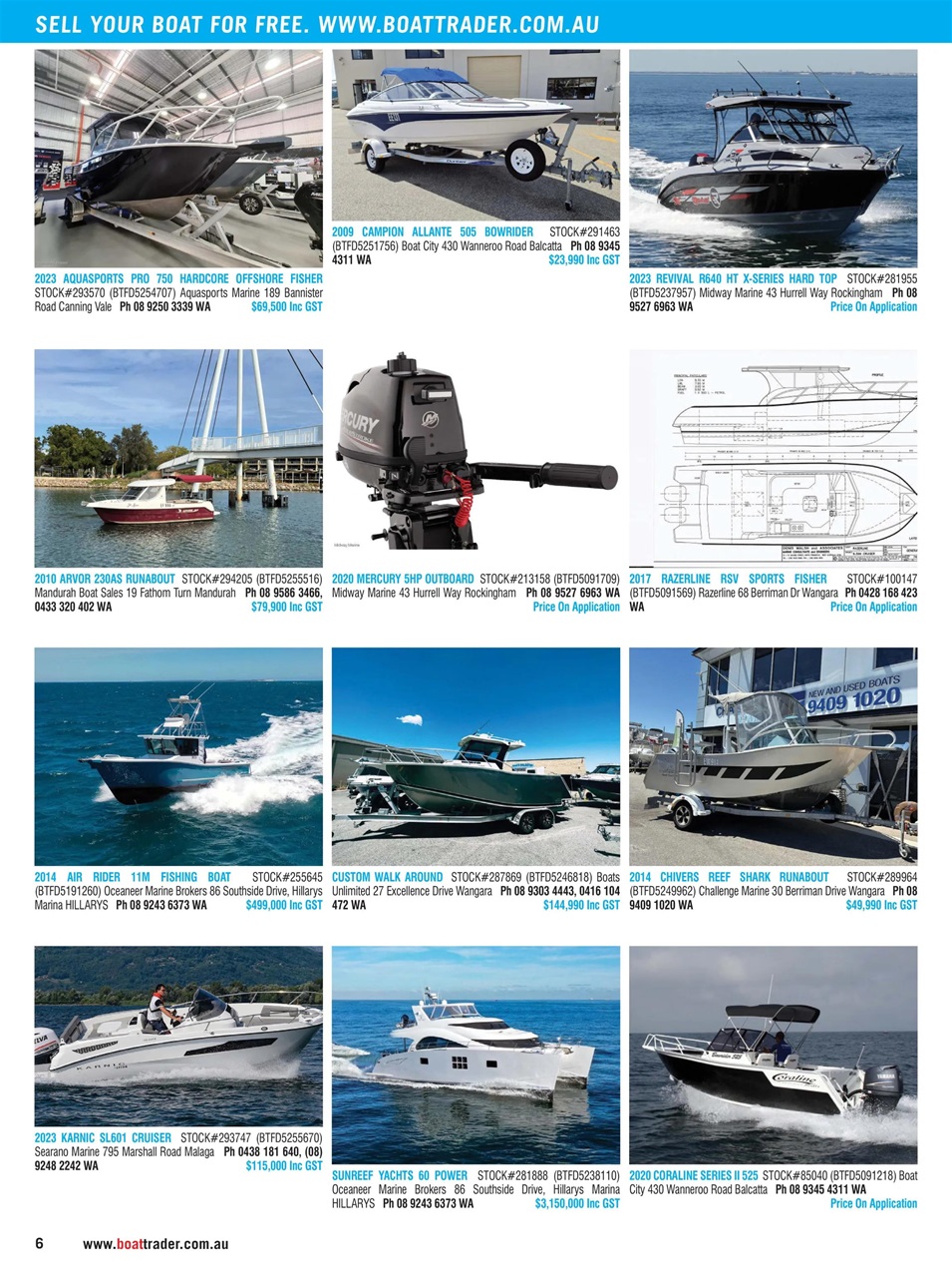 Boat Trader Australia Preview Pages