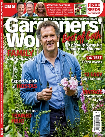 BBC Gardeners’ World Magazine issue June 2023
