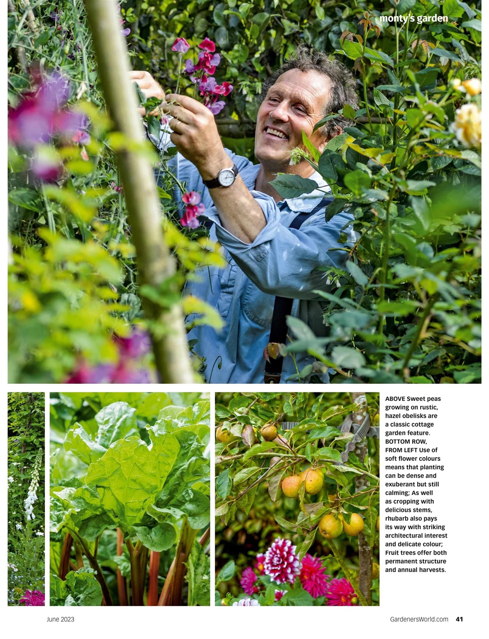 BBC Gardeners’ World Magazine Preview Pages
