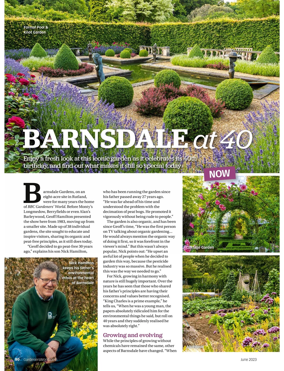 BBC Gardeners’ World Magazine Preview Pages