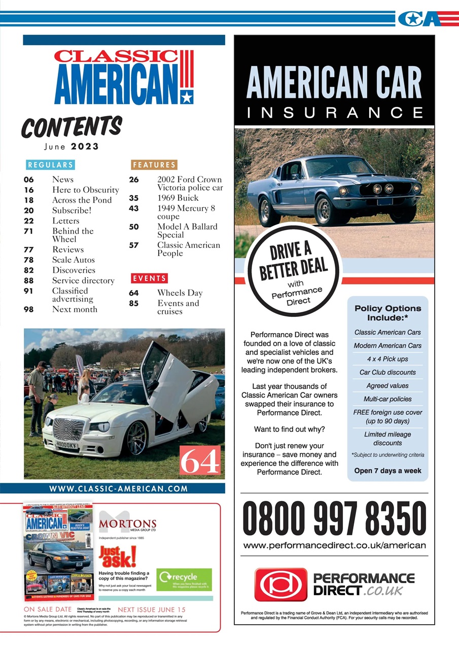 Classic American Magazine Preview Pages