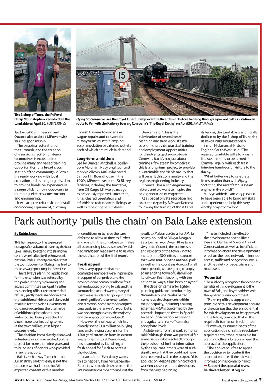 Heritage Railway Preview Pages