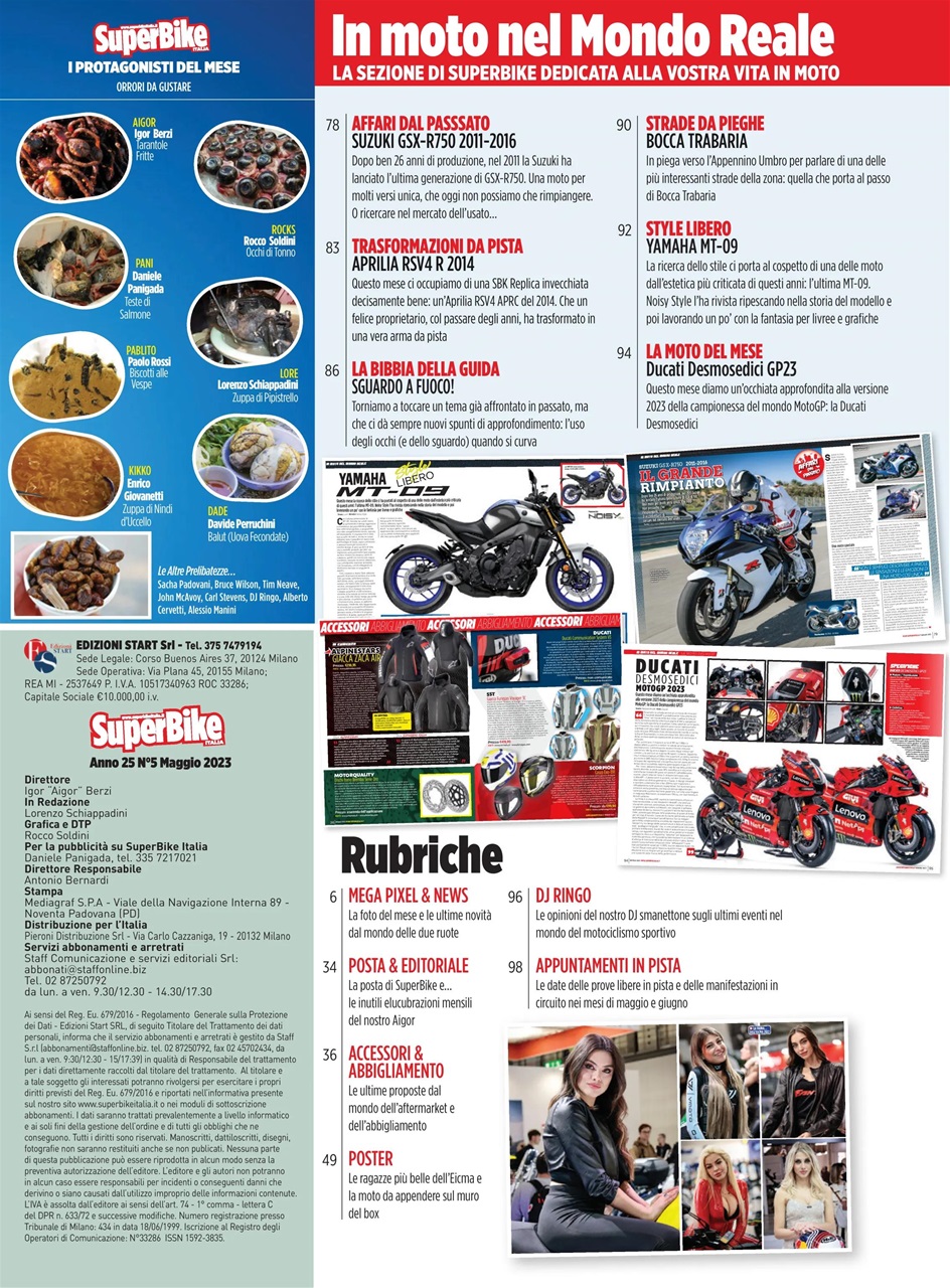 Superbike Italia Preview Pages