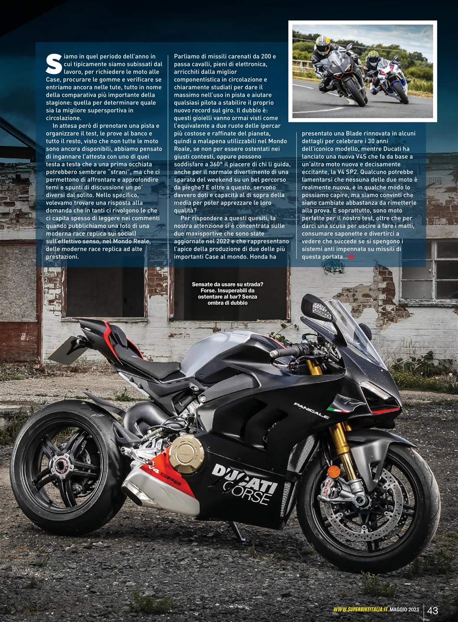 Superbike Italia Preview Pages