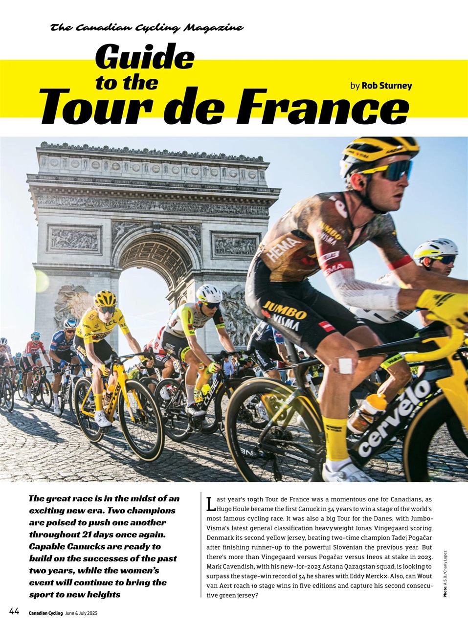 Canadian Cycling Magazine Preview Pages