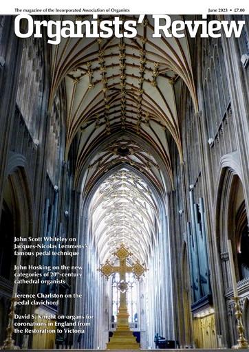 Organists' Review issue 