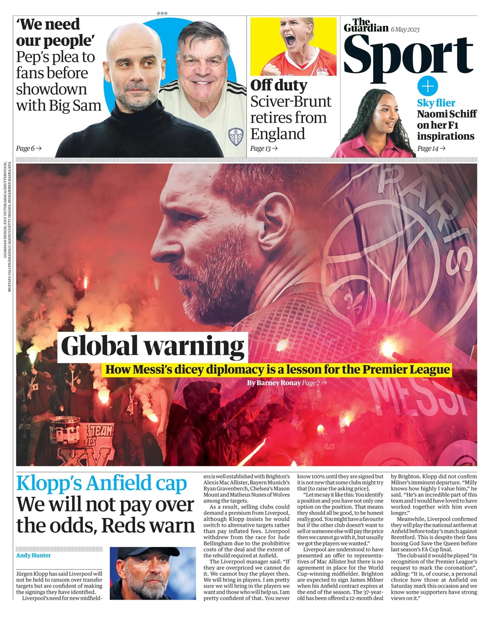 The Guardian Newspaper Preview Pages