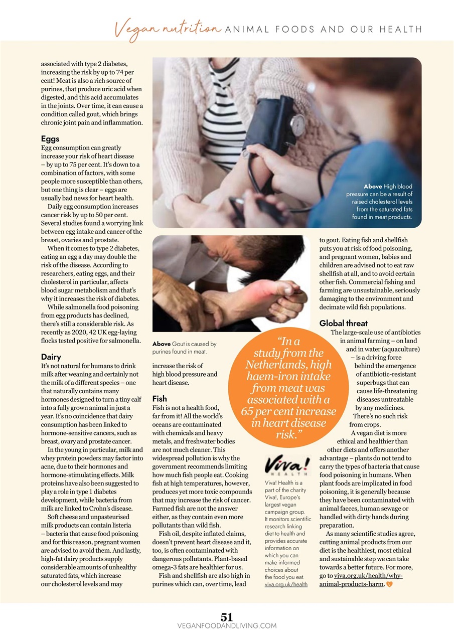 Vegan Food & Living Magazine Preview Pages