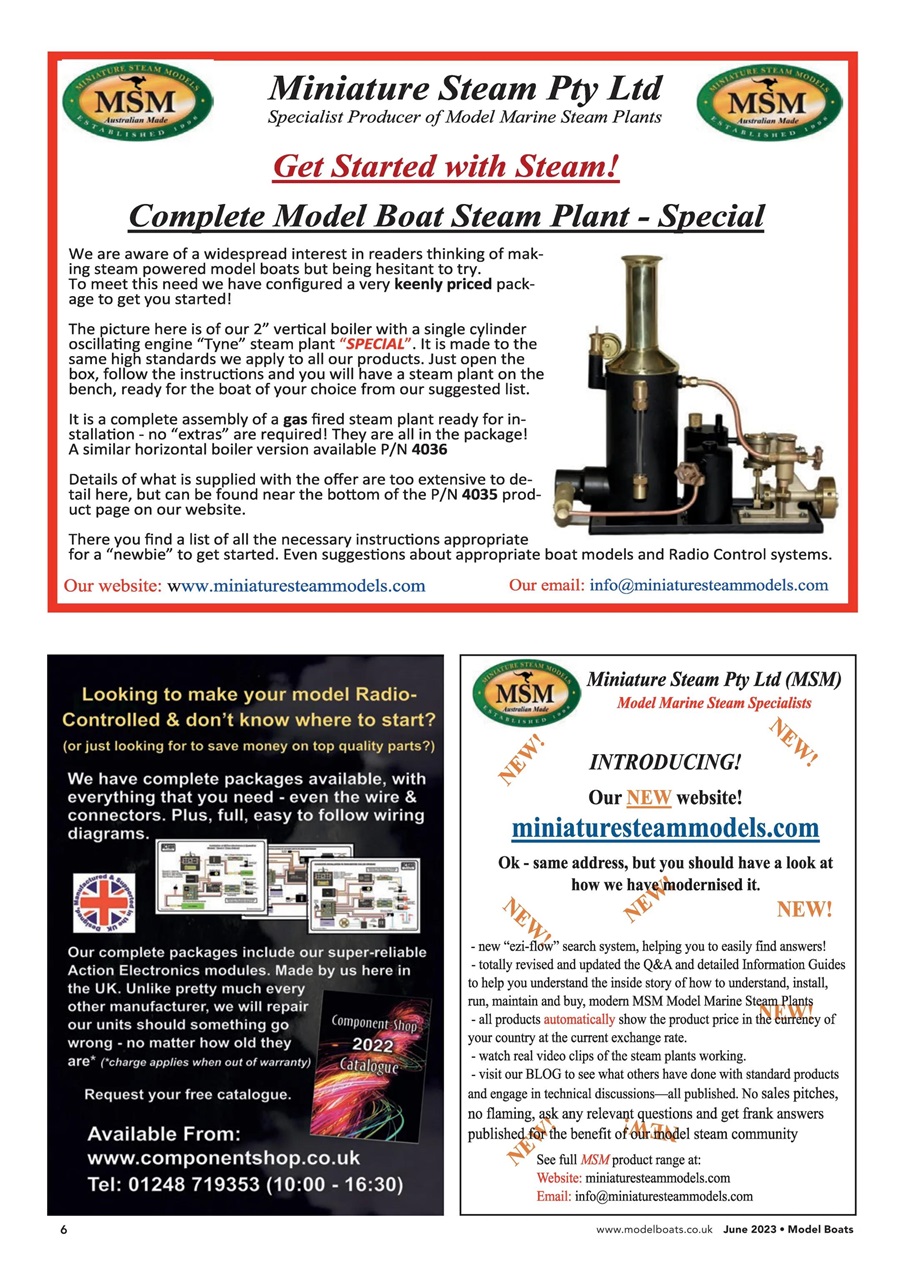 Model Boats Preview Pages