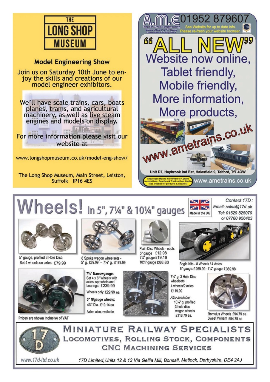 Model Engineer Preview Pages