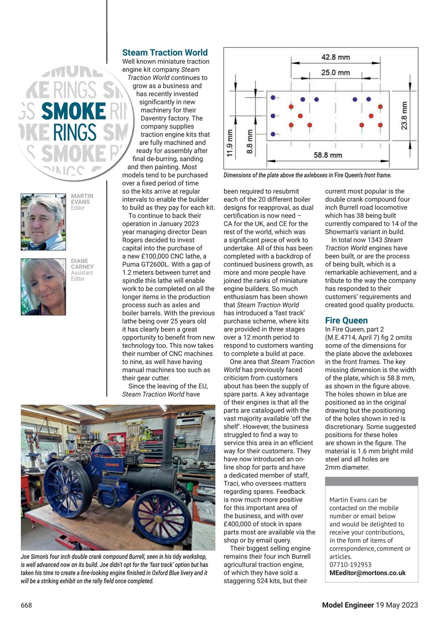 Model Engineer Preview Pages