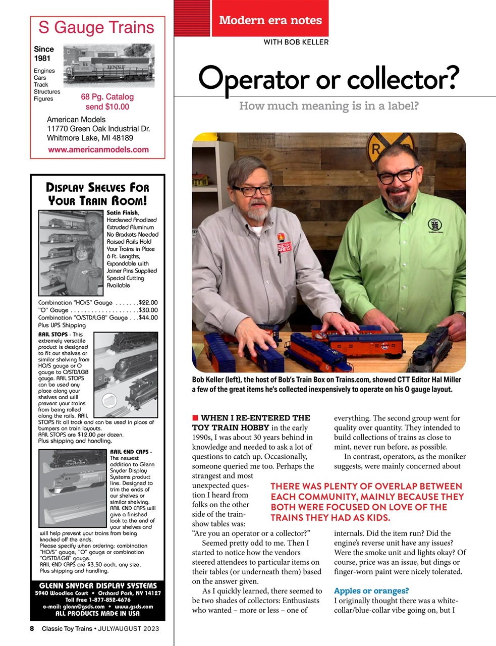 Classic Toy Trains Preview Pages