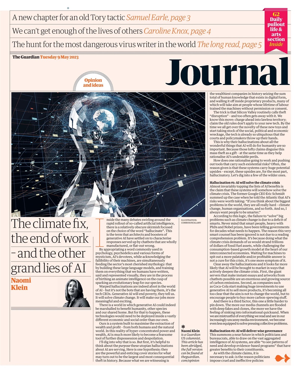 The Guardian Newspaper Preview Pages