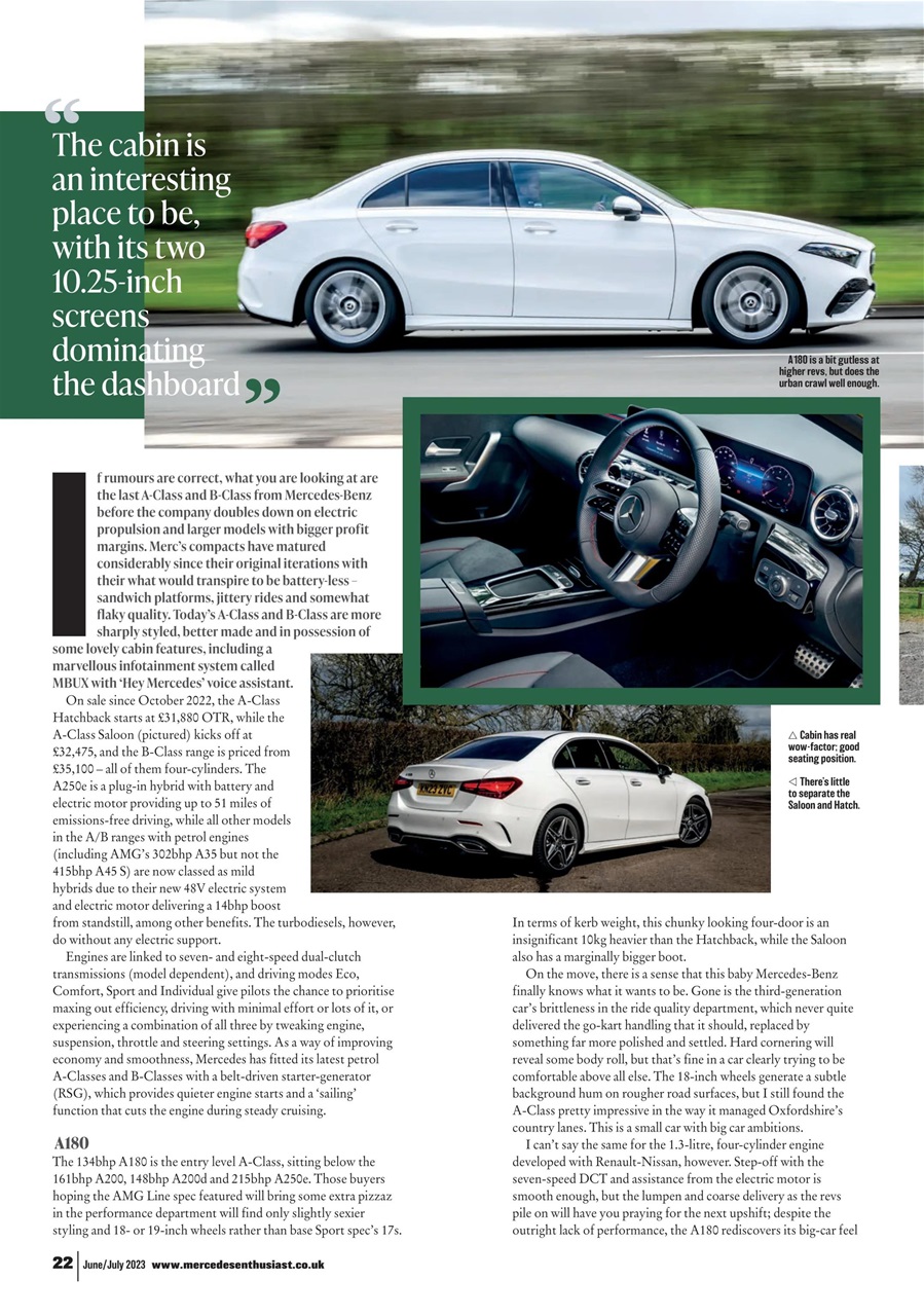 Mercedes Enthusiast Preview Pages