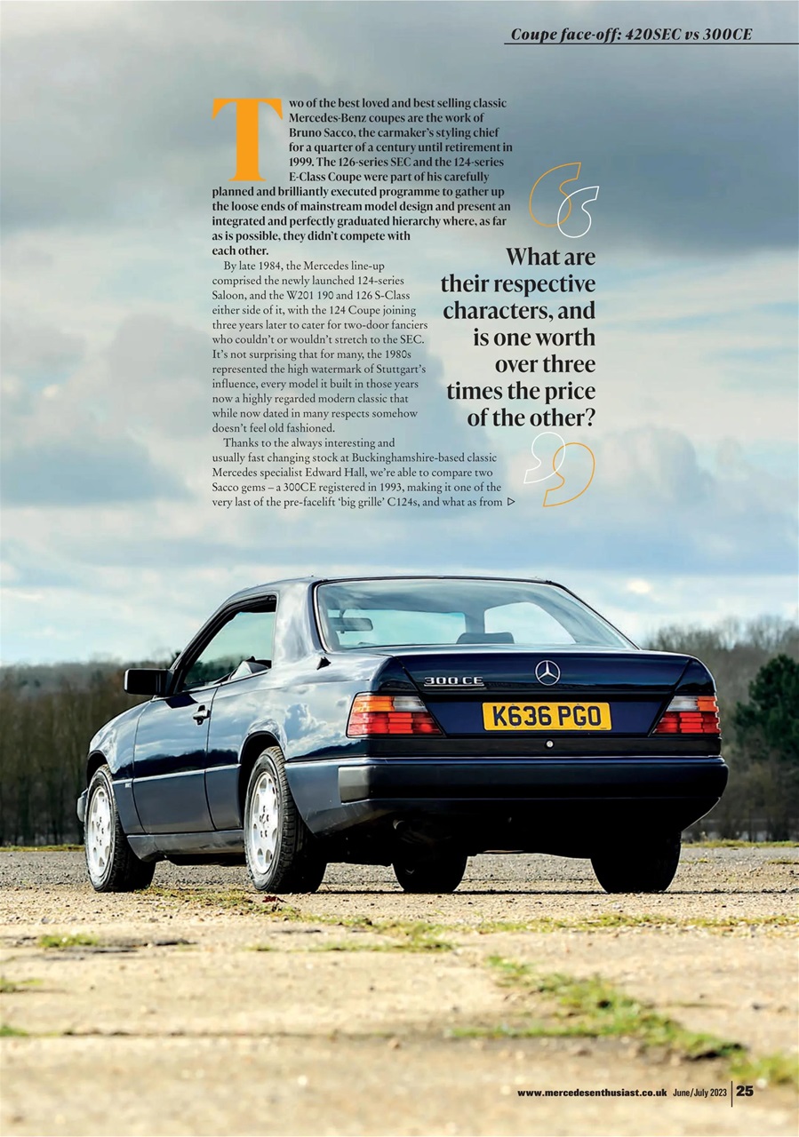 Mercedes Enthusiast Preview Pages