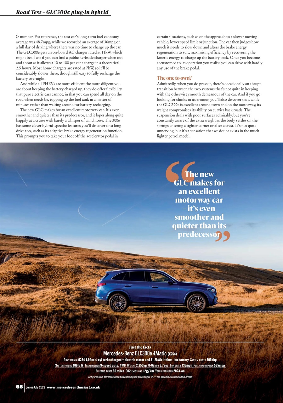 Mercedes Enthusiast Preview Pages