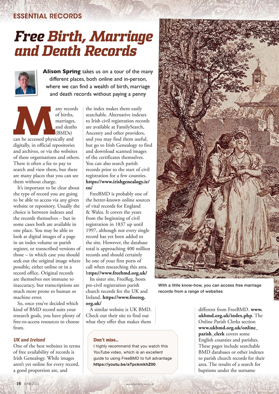 Family Tree Preview Pages