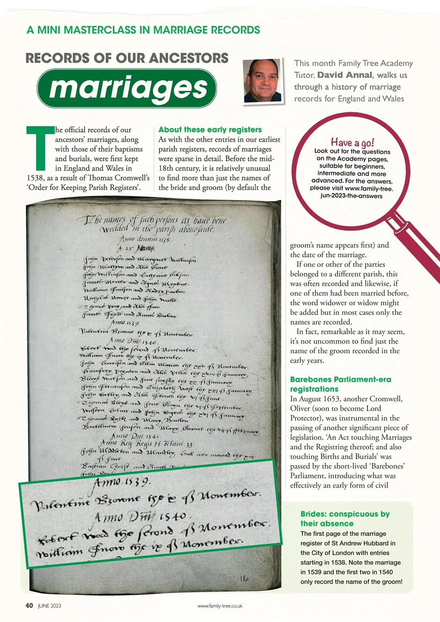 Family Tree Preview Pages