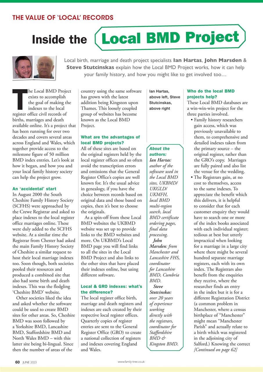 Family Tree Preview Pages