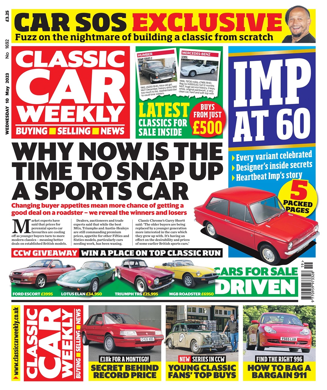 Classic Car Weekly Preview Pages