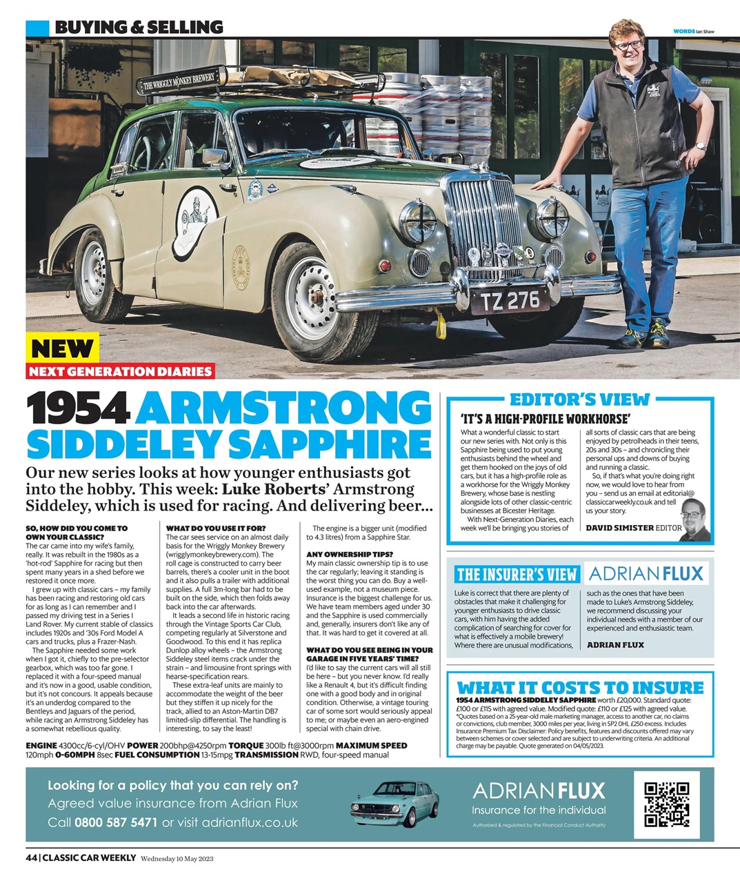 Classic Car Weekly Preview Pages