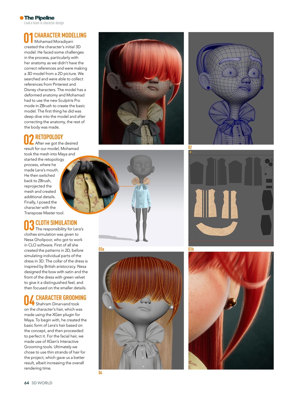 3D World Preview Pages