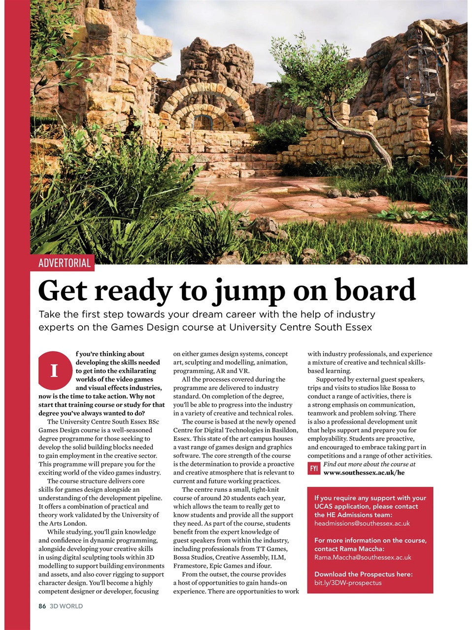 3D World Preview Pages