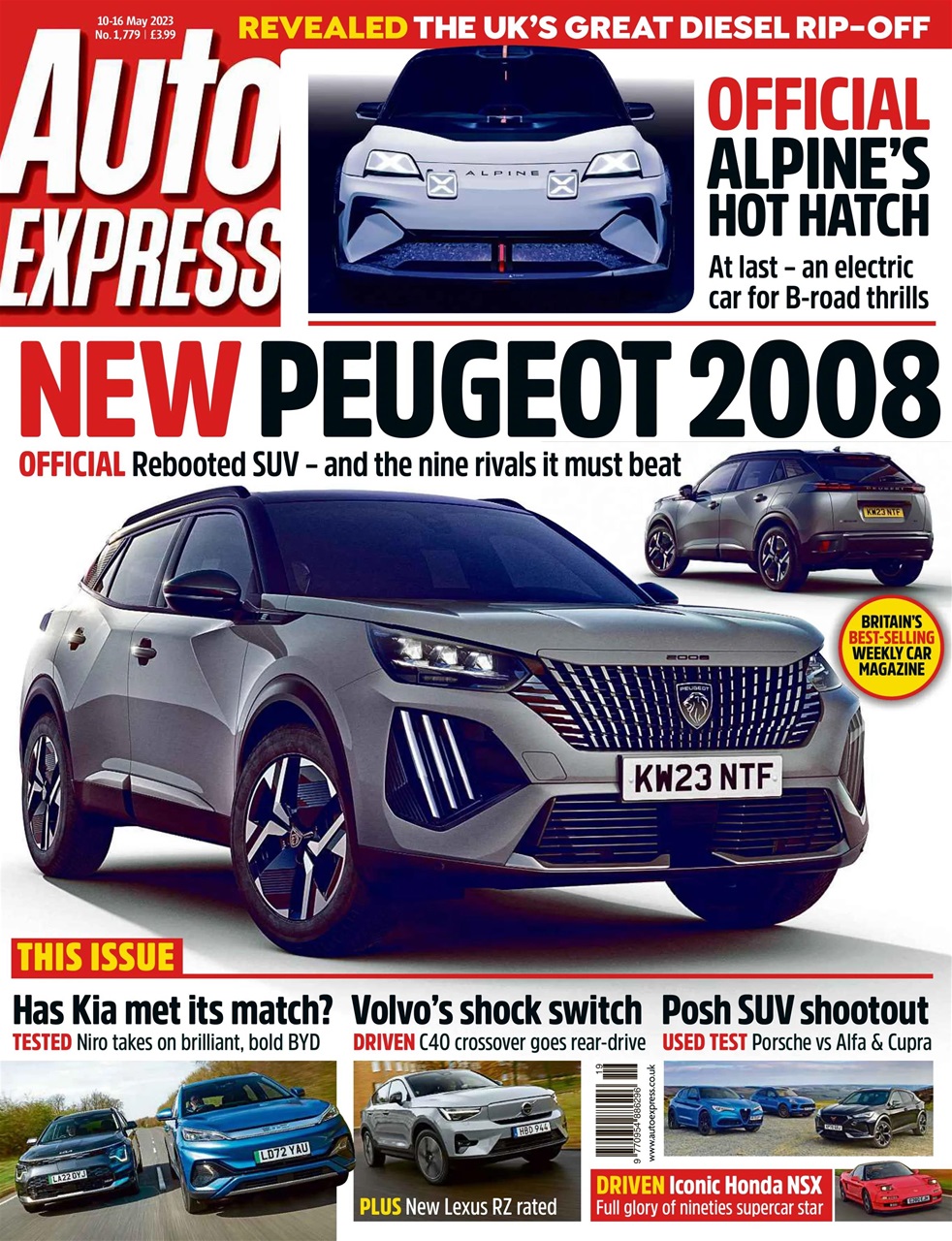 Auto Express Preview Pages