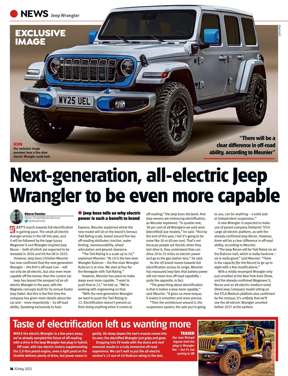 Auto Express Preview Pages