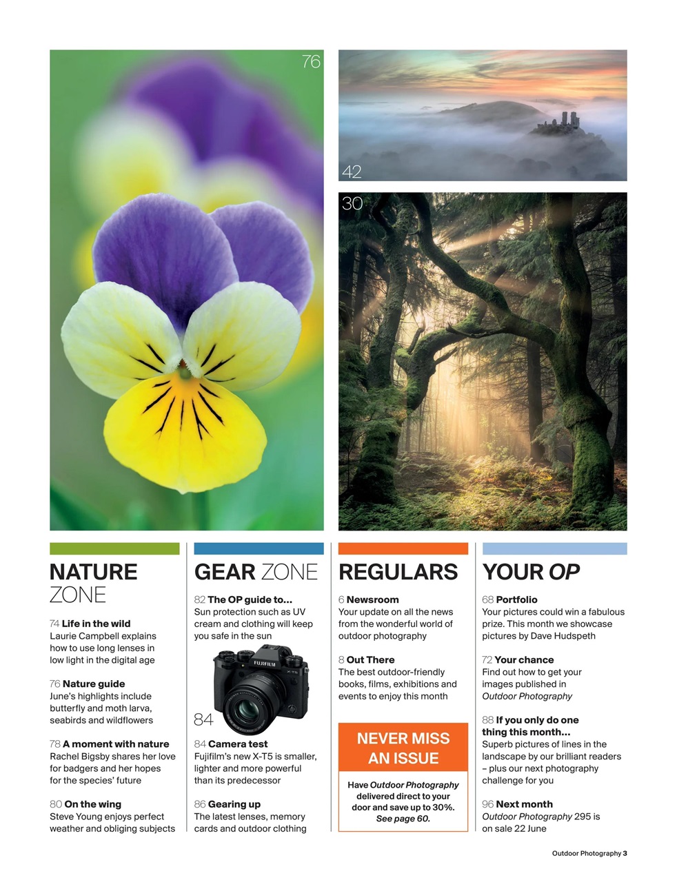 Outdoor Photography Preview Pages