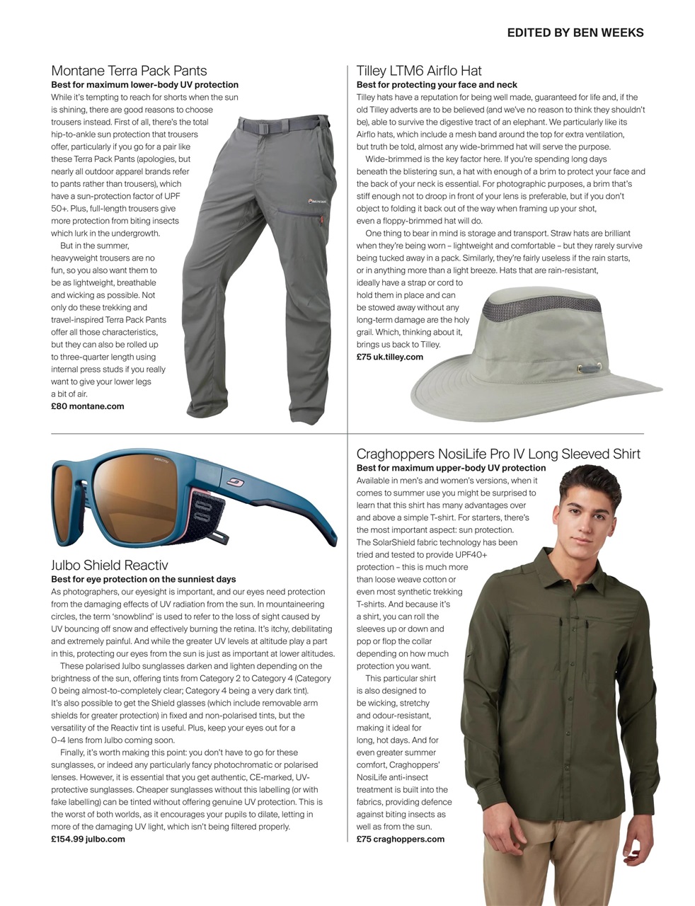 Outdoor Photography Preview Pages