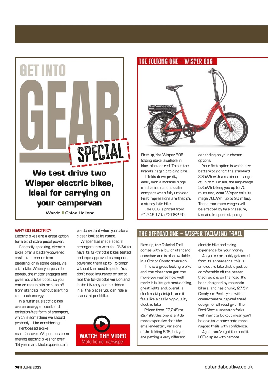 Campervan Preview Pages