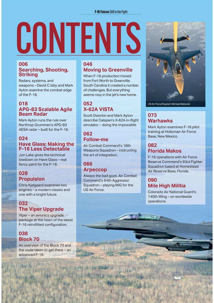 Combat Aircraft Journal Preview Pages