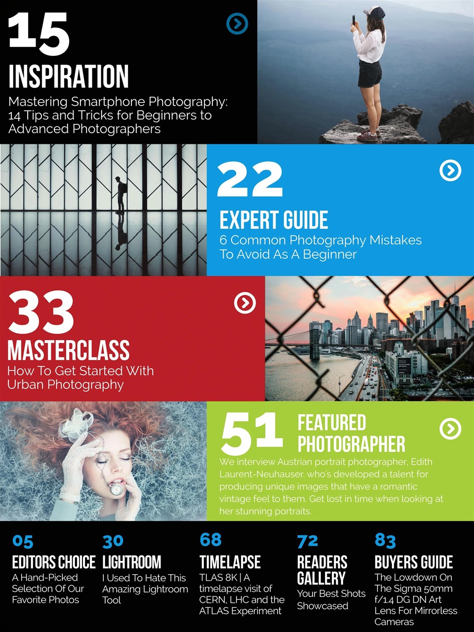 Photography Masterclass Magazine Preview Pages