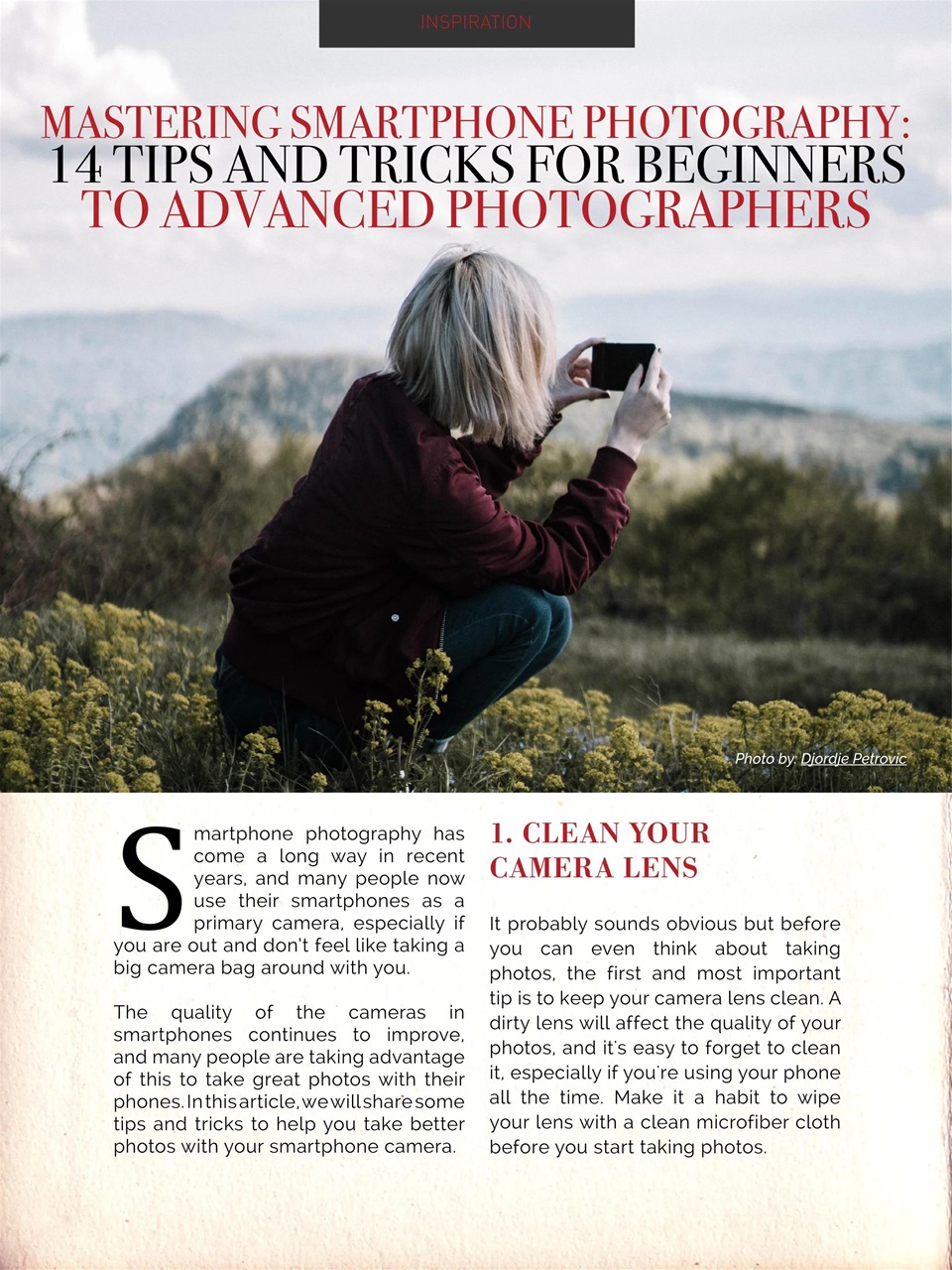 Photography Masterclass Magazine Preview Pages